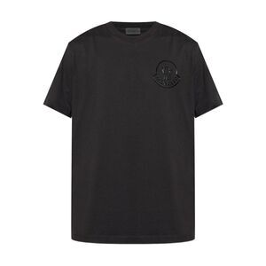 Moncler Black T-Shirts & Vests - T-Shirts Men